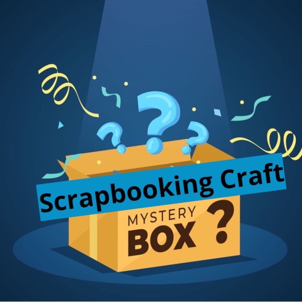 Scrapbook Craft Mystery Box Perfect For Junk Journals